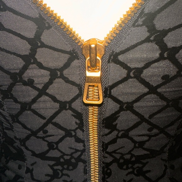 NWT Balmain H&M Black Velvet Blouse - Picture 6 of 11